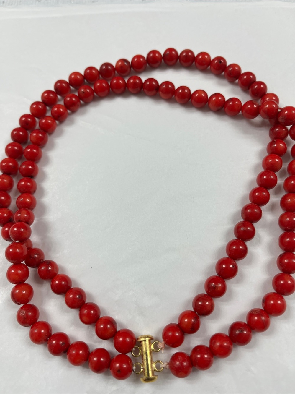 Red Stone Choker - Picture 7 of 7